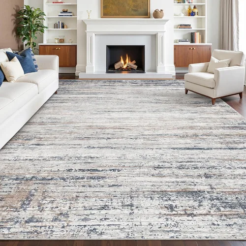 Miniatura 40 de zesthome Alfombras de 5 x 7 pulgadas - Alfombra lavable resistente a las manchas, alfombras modernas abstractas para sala de estar, dormitorio