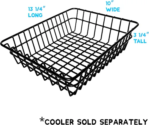 Miniatura 3 de Above Sea Level Cesta enfriadora para YETI Tundra Haul, YETI Roadie 48 y YETI Roadie 60 – Estante enfriador de alambre para enfriadores de ruedas