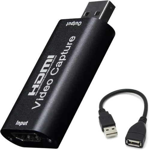 BlueAVS Tarjeta de captura de video HDMI a USB 1080P para grabación de transmisión de video en vivo a través de cámara réflex digital Action Cam