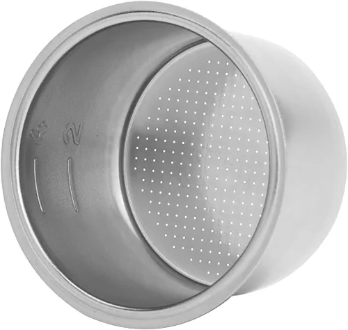 Miniatura 7 de Cesta de filtro de café de acero inoxidable de 51 mm, 1 taza de café, cesta de filtro presurizado de doble pared de 51 mm, por favor verifique