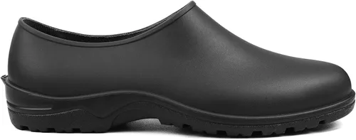 Miniatura 4 de DKSUKO Zapatos de jardín impermeables para hombre, botas de lluvia para hombre, zuecos de jardín para exteriores con suela antideslizante