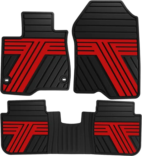 Miniatura 31 de Alfombrillas para Honda Civic Sedan y Sedan Si 2012-2015 (no para Coupe), ajuste personalizado, protección para todo tipo de clima, tapetes