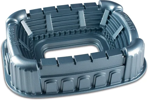 Miniatura 7 de Nordic Ware Molde para Pastel de Tren, 5 Tazas, Plateado