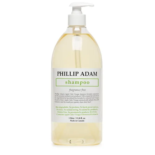 Miniatura 6 de Phillip Adam Champú sin fragancia, sin sulfato y sin parabenos, equilibra el pH del cabello y el cuero cabelludo, 12 onzas