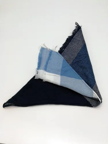Miniatura 113 de Wander Agio - Bufanda envolvente con diseño a cuadros o triangular para mujer, cálida y larga, de punto, sensación de cachemira, chal