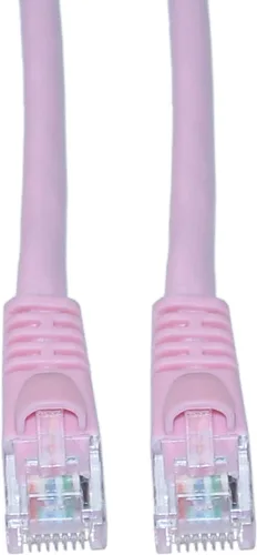 Miniatura 23 de CableWholesale Cable Ethernet Cat6, 24AWG, conector de placa dorada RJ45, 4 pares de cobre trenzado, par trenzado sin blindaje (UTP), cable de Blanco