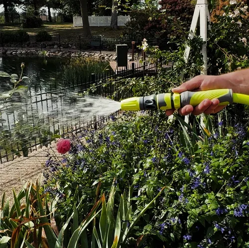 Miniatura 4 de Flexzilla Accesorios de conexión rápida para manguera de jardín, kit de enchufe de 5 piezas