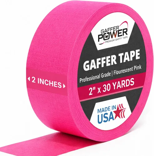 Miniatura 31 de Cinta Gaffer de Grado Premium Profesional - Negro Cinta Gaff Pro de Servicio Pesado Asegura Cables Sostiene Cables sin Dejar Residuo Pegajoso