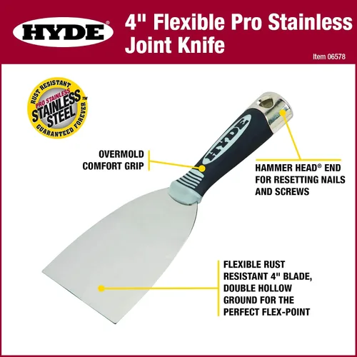 Miniatura 4 de Hyde 06578 Cuchillo de masilla, flexible, 4