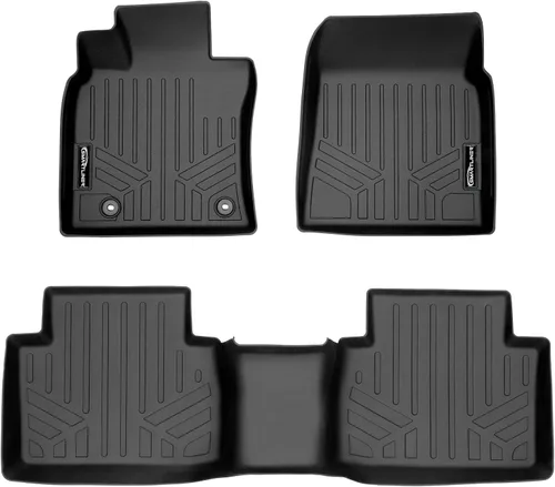 SMARTLINER Revestimientos de suelo de ajuste personalizado, juego de revestimientos de primera y segunda fila, revestimientos de suelo para todo