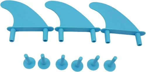 Miniatura 7 de 3 aletas suaves para tabla de surf, tornillos de aleta de surf, piezas de tabla de surf de espuma, aletas de empuje para tabla de crucero, surf