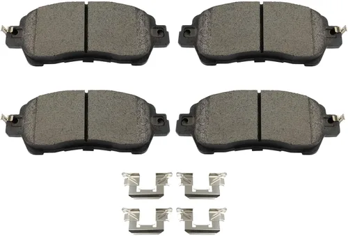 Miniatura 29 de Pastillas de freno, 4 pastillas de freno de disco de cerámica traseras ECCPP para Chevy Captiva Sport, Equinox, 10-17 para GMC Terrain, 07-09