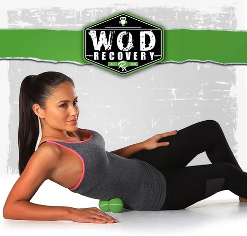 Miniatura 2 de Wod Recovery Rx Juego de bolas de masaje para liberación de puntos de gatillo miofascial y masaje de tejido profundo, presión suave, alivio