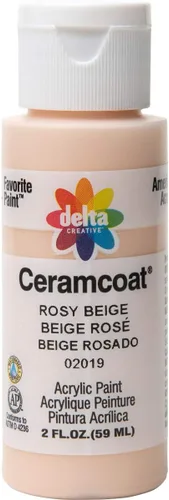 Miniatura 147 de Delta Creative Ceramcoat - Pintura acrílica en varios colores (2 onzas), 2436, carbón