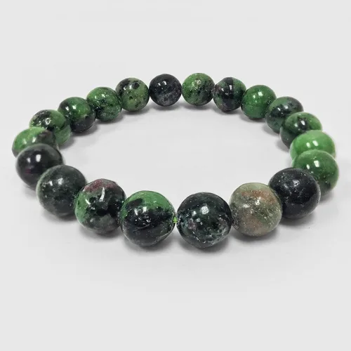 Miniatura 276 de Gem Avenue Handmade Round Bead Stretch Bracelet Unisex Natural Stone Beaded Jewelry for Men & Women, Elastic Wristband for Daily Wear