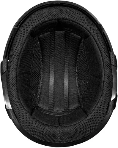 Miniatura 6 de Daytona Helmets Casco de media calavera con capucha para motocicleta con protector interno incorporado, aprobado por DOT, ligero, cómodo
