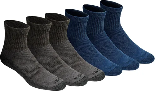 Miniatura 60 de Dickies Calcetines Dri-Tech para hombre con control de humedad, disponibles en tallas M-XXL (6, 12, 18 pares)