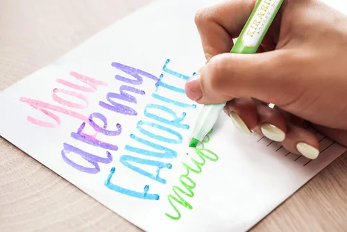 Miniatura 5 de Zebra Pen Creative Highlighting Starter Set, incluye 10 resaltadores y 5 bolígrafos de gel retráctiles Sarasa Clip, colores de tinta surtidos