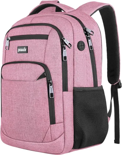 Miniatura 19 de Paude Mochila escolar, mochila de viaje para laptop de 17.3 pulgadas, mochila para adolescentes y niños, mochila universitaria con puerto de carga