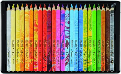 Miniatura 2 de Lápices de colores KOH-I-NOOR MAGIC Jumbo, perfil triangular, paquete de 24
