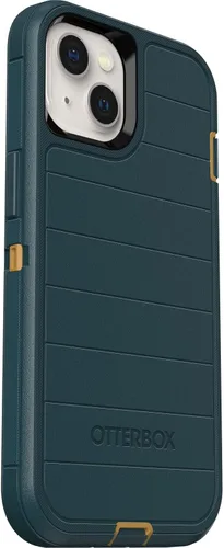 Miniatura 5 de OtterBox Defender Series - Funda resistente para iPhone 13 (no Mini/Pro/Pro Max), solo funda, embalaje no minorista, color verde cazador