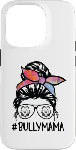 Miniatura 17 de American Bully Mom Messy Bun Hair Glasses, Bully Mama Case for iPhone 16