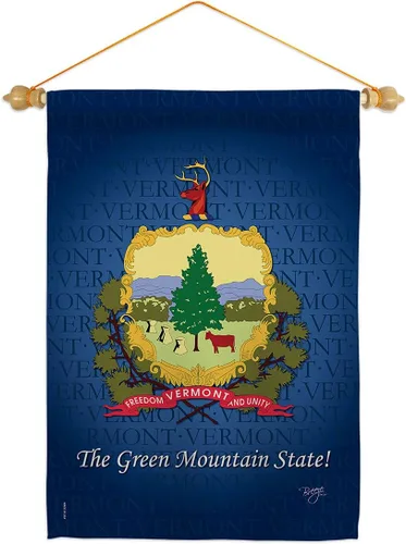Miniatura 6 de Bandera de jardín de Estados Unidos de Vermont Regional, Estados Unidos, Territorios de Estados Unidos, República de país, área particular, pequeña