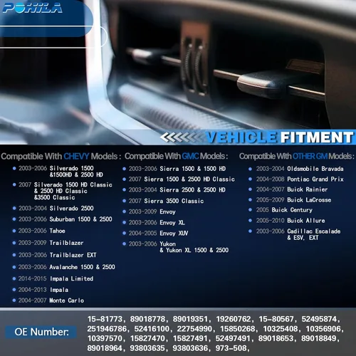 Miniatura 3 de Arnés de Cableado del Resistor del Motor Soplador Compatible con Chevy, GMC Silverado, Tahoe, Suburban, Sierra, Yukon XL - AC Reemplaza 89018778