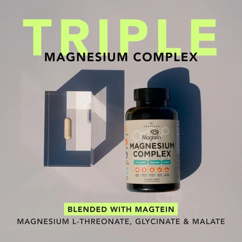 Miniatura 2 de AMANDEAN Complejo de magnesio y paquete de creatina HCl premium. Marca y estudiada. CON-CRET. Fabricado en Estados Unidos. Tronato de magnesio