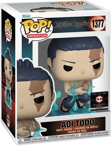 Funko Pop! Animación: Jujutsu Kaisen - Aoi Todo Edición Especial Multicolor Figura de Vinilo Exclusiva #1377 - Solo Común