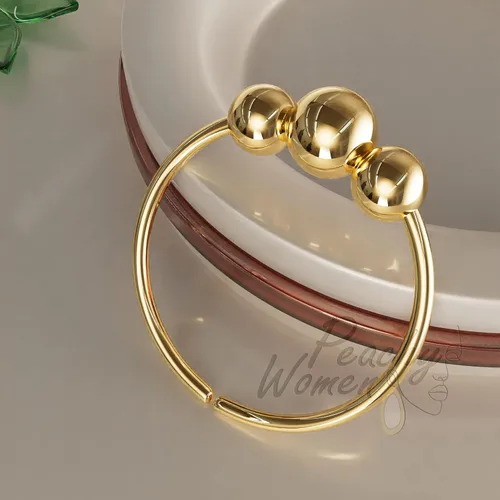 Miniatura 10 de Anillos de tabique rellenos de oro de 14 quilates ópalos