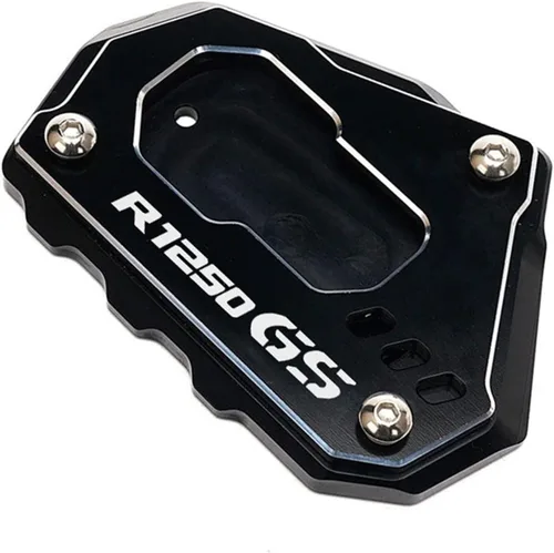 Miniatura 14 de Almohadilla de extensión para soporte lateral de motocicleta, placa para BMW R1200GS R1250GS R 1200 1250 GS ADV 2021 (color : R1250GSADV rojo)