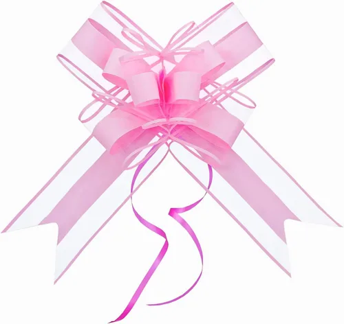 Miniatura 21 de Lazos para envolver regalos, 15 lazos de regalo grandes a granel para paquetes de regalos, cestas de regalo, Navidad, boda y decoración de fiestas