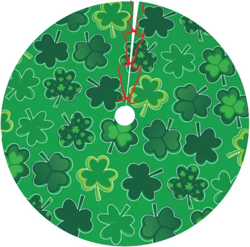 Miniatura 21 de Alfombra de césped de fútbol americano, divertido deporte, verde, 36 pulgadas, falda de árbol de Navidad, tapete, suministros divertidos