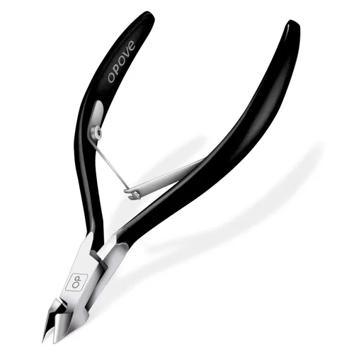 Miniatura 8 de opove X7 - Cortadora de cutículas, cortaúñas de acero inoxidable, removedor de uñas extremadamente afilado, herramienta de manicura y pedicura opove
