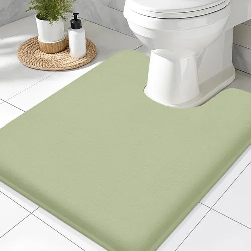 Miniatura 9 de Smiry Tapetes de Baño de Espuma Viscoelástica 36 x 24 pulgadas, Tapetes de Baño Extra Suaves y Absorbentes, Alfombra Antideslizante Lavable