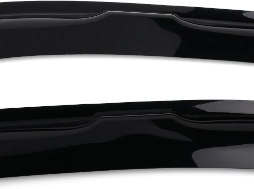 Miniatura 7 de IKON MOTORSPORTS Visera externa para ventana con cinta, compatible con Honda Accord 1994-1997 Coupe de 2 puertas, parasoles de protección contra