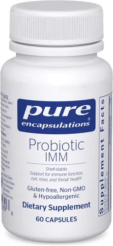 Pure Encapsulations Probiotic IMM | Mezcla probiótica estable para apoyar la función inmunológica y mantener la salud de los ojos, la nariz y la