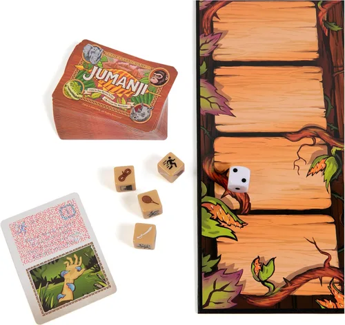 Miniatura 9 de Spin Master Games, Edición del 30º Aniversario de Jumanji, El Clásico Juego de Mesa de Aventura Familiar Basado en la Película de Acción y Comedia