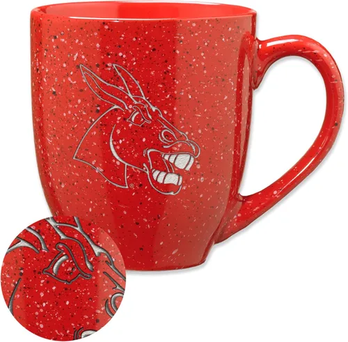 Miniatura 459 de Rico Industries NCAA Virginia Tech Hokies Maroon - Taza de café de cerámica grabada con láser, color del equipo, 16 onzas