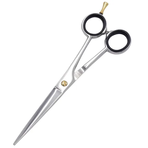 Miniatura 2 de Tijeras de corte de cabello profesionales J2, tijeras japonesas para peluquería, filo de afeitar, esteticistas, peluquerías (5.5 pulgadas, plateado)