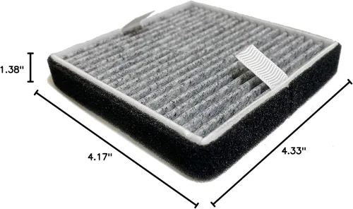 Miniatura 5 de Nispira Filtro de repuesto FRF105 para Febreze FHT150W OdorGrab Limpiador de aire portátil Reductor de olores, HEPA Carbon 4 paquetes