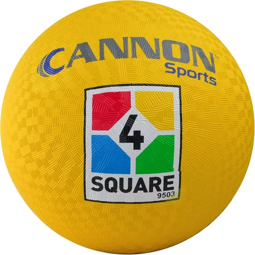 Miniatura 2 de Cannon Sports 4 bolas cuadradas para niños de 8.5 pulgadas, para kickball, balonmano y balón de dodgeball Azul