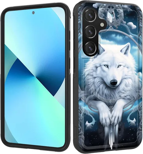 Miniatura 27 de Funda magnética para Galaxy A16 5G, [compatible con MagSafe] [protección contra caídas de grado militar] Funda resistente a prueba de golpes