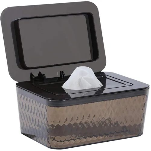 Miniatura 14 de Paquete de 2 Dispensadores de Toallitas con Diseño de Sello - Dispensador de Toallitas Soporte de Toallitas Caja de Toallitas para Baño Mantiene