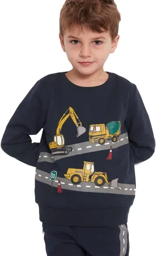 Miniatura 2 de Popshion - Sudaderas de dinosaurios para niños, pulóveres deportivos de caricaturas de manga larga, tallas 1-7T