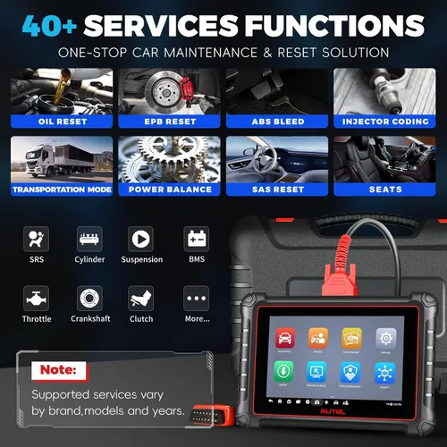 Miniatura 4 de Autel Escáner MaxiCOM MK900, escáner OBD2 todo sistema OE y herramienta bidireccional, 8 pulgadas hasta MK808S MK808BT MX808S MK808Z, más de 3000