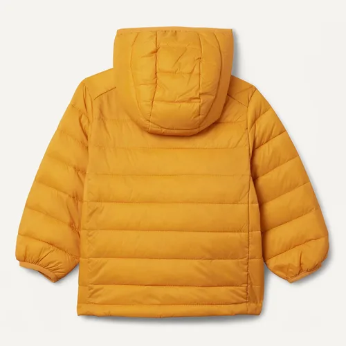 Miniatura 3 de Amazon Essentials Chaqueta acolchada, ligera, resistente al agua, con capucha, para niños, aislada, amarillo dorado 2, talla S