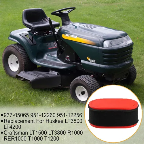 Miniatura 5 de Chikia Paquete de 2 filtros de aire de repuesto 951-12260 para MTD Craftsman 937-05065 Huskee LT3800 LT4200 LT1500 R1000 RER1000 T1000 T1200