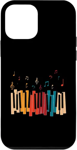 Miniatura 16 de iPhone 11 Pro Notas de Música Teclado Colorido Piano Case